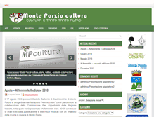 Tablet Screenshot of monteporziocultura.it